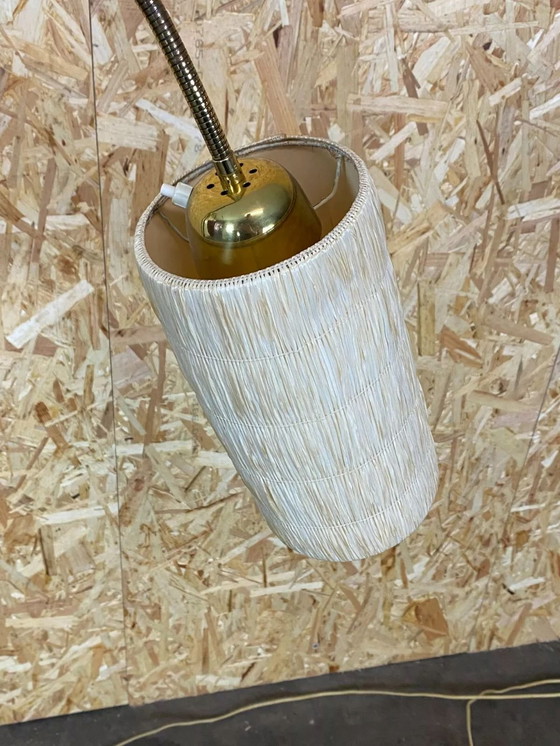 Image 1 of Lámpara de pie de los años 50 y 60, lámpara de bolso, diseño de vidrio de mediados de siglo, años 50