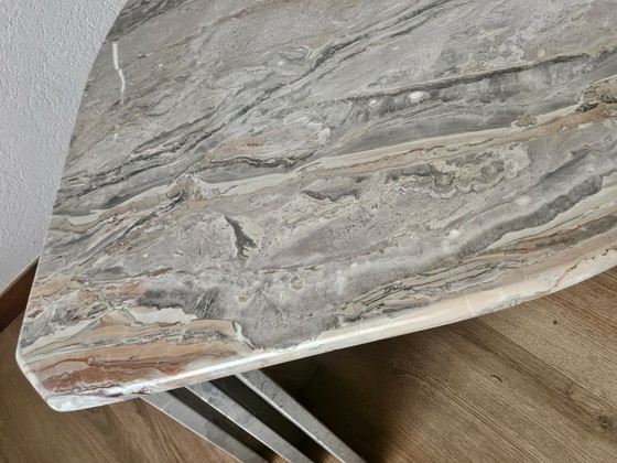 Image 1 of Italiaans marmer salontafel jaren 80