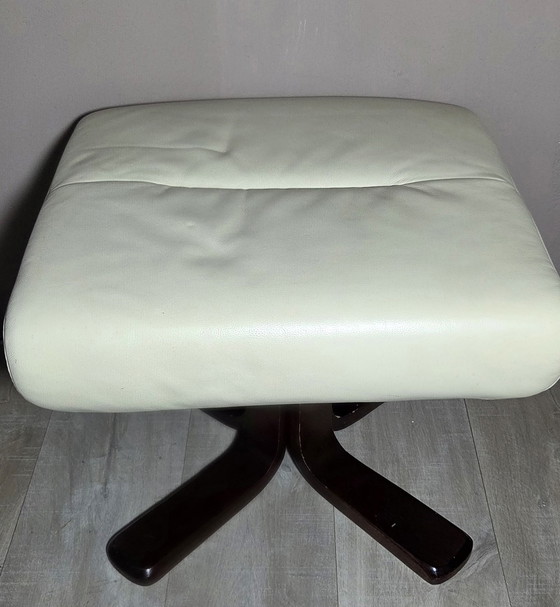 Image 1 of 80's foot stool (Hjord Knudsen?)
