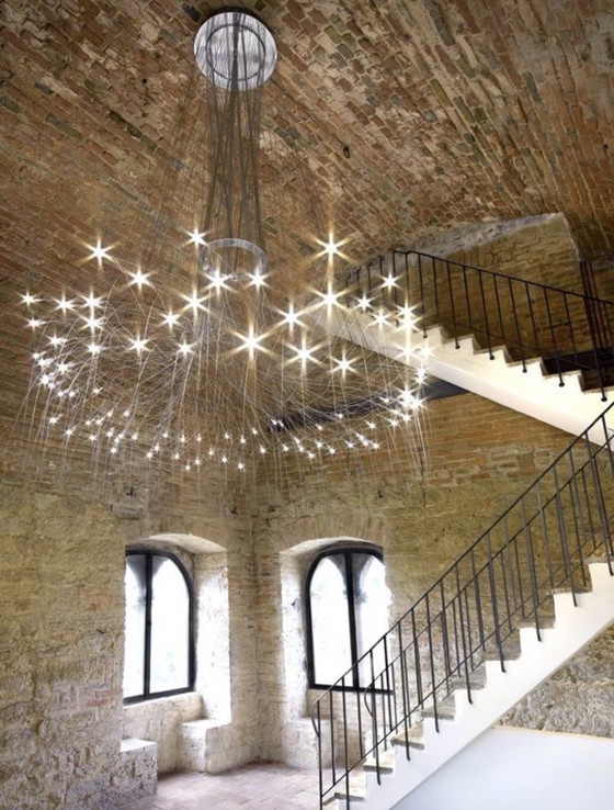 Image 1 of Lampadario Fontana Orazio Spada Design 48 x 10 Watt alogeno