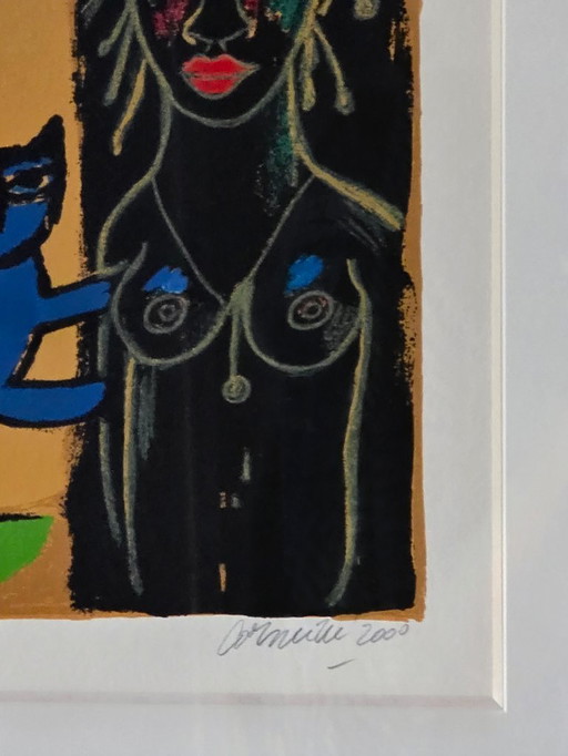 Corneille - Memory of Cuba - Gesigneerd - 2000