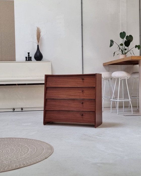 Image 1 of Mid Century schoenenkast