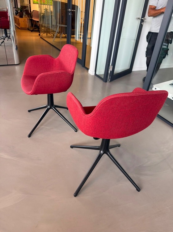 6x Fauteuil pivotant Normann Copenhagen Form – Chaises de salle à manger, Metal, Textile (photo 2 of 5)