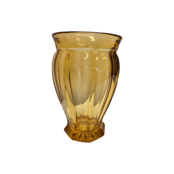 Image 1 of Vaso vintage giallo