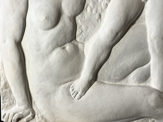Image 1 of Bas relief original « L’éducation de Bacchus »
