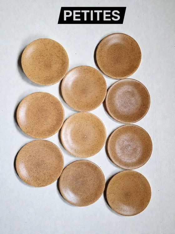 Image 1 of Longchamp vintage stoneware dinnerware