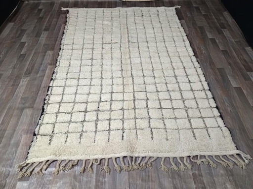 Berber rug in natural wool 270cmx170cm 