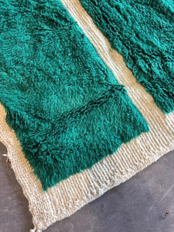 Image 1 of Marokkaans modern groen tapijt 2,5 x 1,6 m