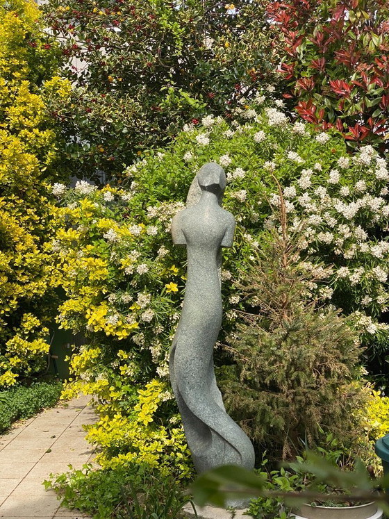 Image 1 of Garden statue - African art from the late nineties