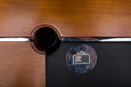 Image 1 of Ensemble de bureau de Walter Knoll / Wilhelm Knoll, Allemagne, années 1970, ensemble de 3 pièces