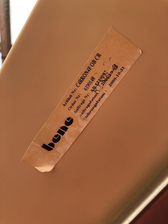 Image 1 of Chaises de bureau vintage Bene avec étanchement, années 1990, ensemble de 2