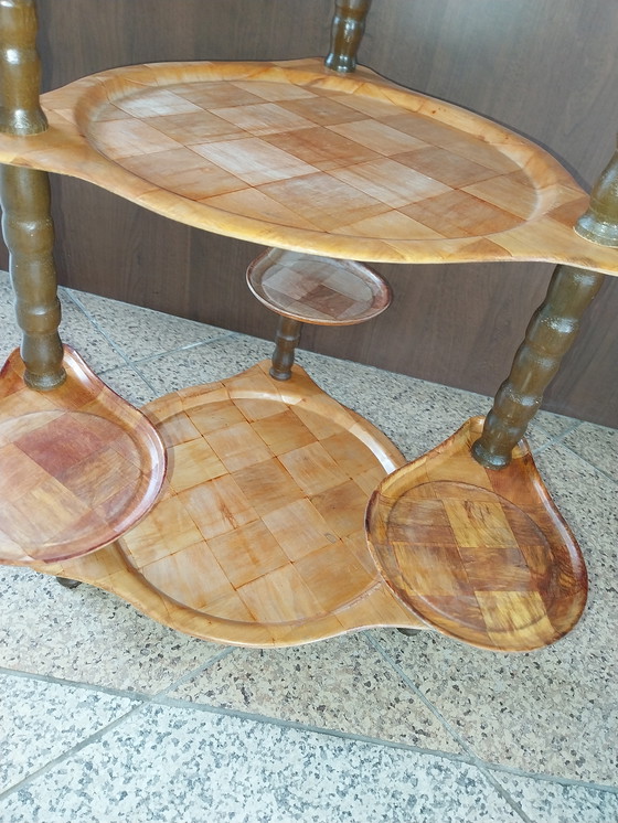 Image 1 of 1 x Houten Étagère 1970's