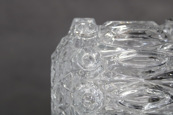 Image 1 of Lámpara de araña de cristal de la década de 1970, Checoslovaquia