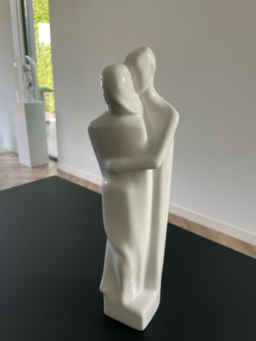 Figurine Royal Doulton des années 1980 de la série Moments, 30 cm de haut