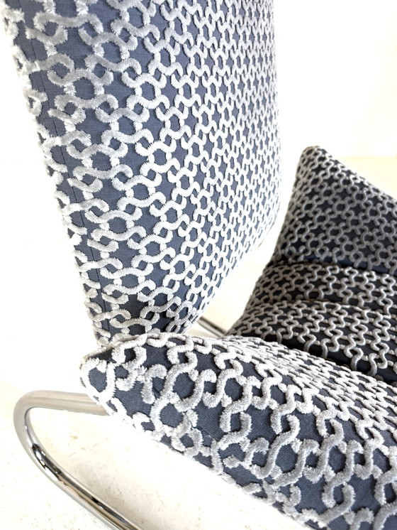 Image 1 of Vintage design rocking chair + ottoman '80