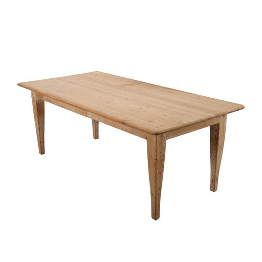 Kiefernholztisch, dänisches Design, 1990er Jahre, hergestellt in Dänemark