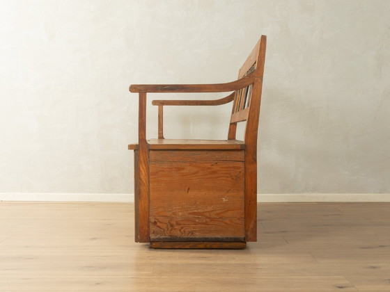 Image 1 of 1900s Biedermeier Chest Bench, Vintage