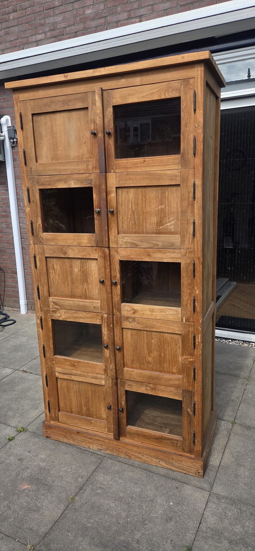 Mooie Teakhouten Wandkast Met Bijpassende Tv Meubel Te Koop – Wood (photo 2 of 5)