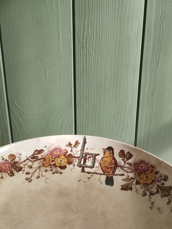 Image 1 of Frutero de piedra de hierro E. Bourgeois Grand Dépôt Birds