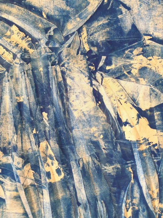 Jürgen Angeler - Blue Golden Seahorse – Paintings & Drawings, Canvas (photo 24 of 30)