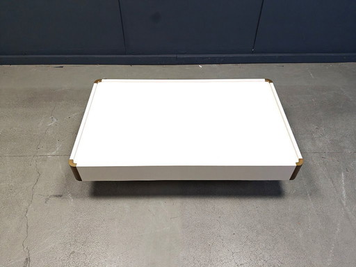 Vintage coffee table attributed to Willy Rizzo, 1970s