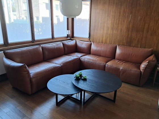 Image 1 of Canapé d'angle modulable Vasa de Jess Design avec pouf