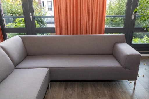 Design On Stock Sofa Bloq Hoekbank / Schakelbank – Ploegwol 77 Pepper – hoekbanken, Wool (photo 2 of 6)