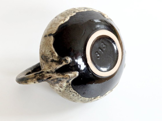 Image 1 of Ruscha Keramik 313 Vase Fat Lava, 1960s German Pottery, Kurt Tschörner Design