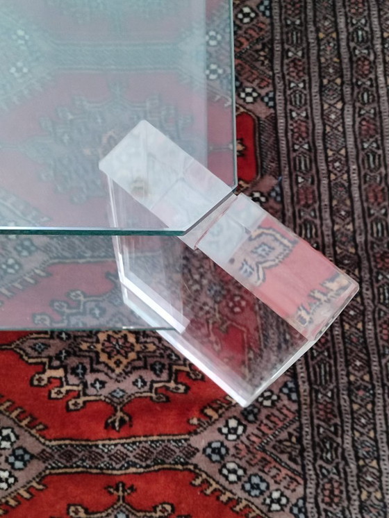 Image 1 of Niedriger Tisch aus Glas