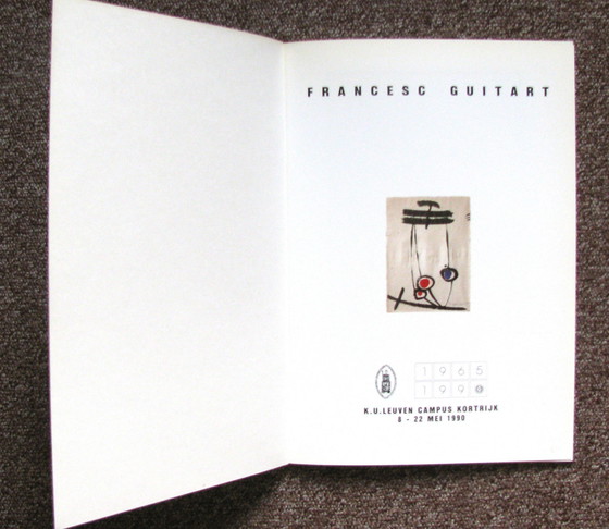 Image 1 of Francesc Guitart, Tentoonstellingsaffiche