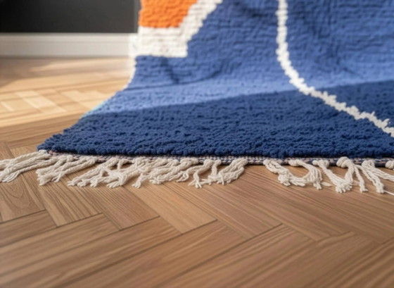 Tappeto marocchino in pura lana fatto a mano 3x2 m – Tappeti, Wool, Modern (photo 11 of 12)