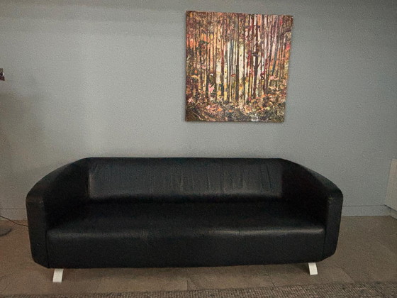 Image 1 of Divano Rolf Benz 6000 blu scuro 3 posti