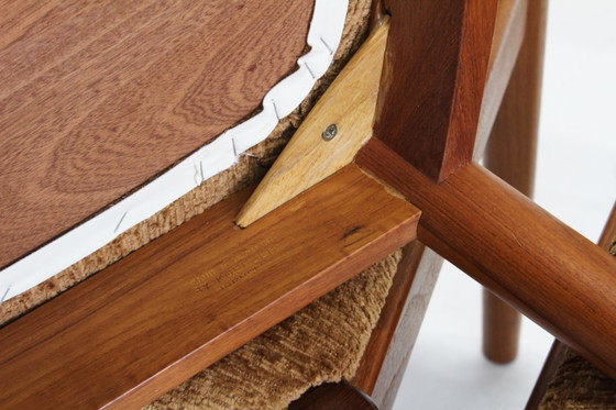 Image 1 of Set di 6 sedie da pranzo vintage danesi Niels Koefoed in teak degli anni '60