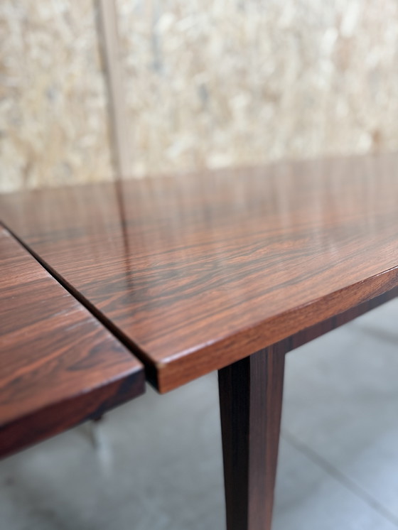 Image 1 of Scandinavische vintage uitschuifbare eettafel uit 1960
