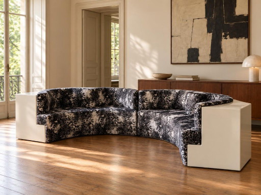 Archizoom Associati "Safari" - ORIGINAL vintage sofa, 2 modules, Poltronova, ca1970
