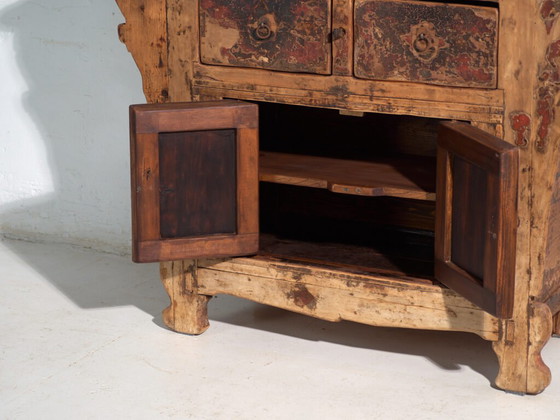 Credenza antica in legno di pino – Cina, circa 1930 – Credenze, Iron (photo 40 of 40)