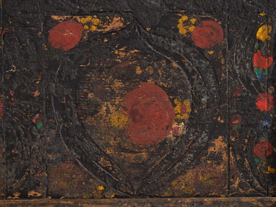 Antieke kist met bloemendecoratie (ca.1920) #8 – Opbergkast (photo 37 of 40)