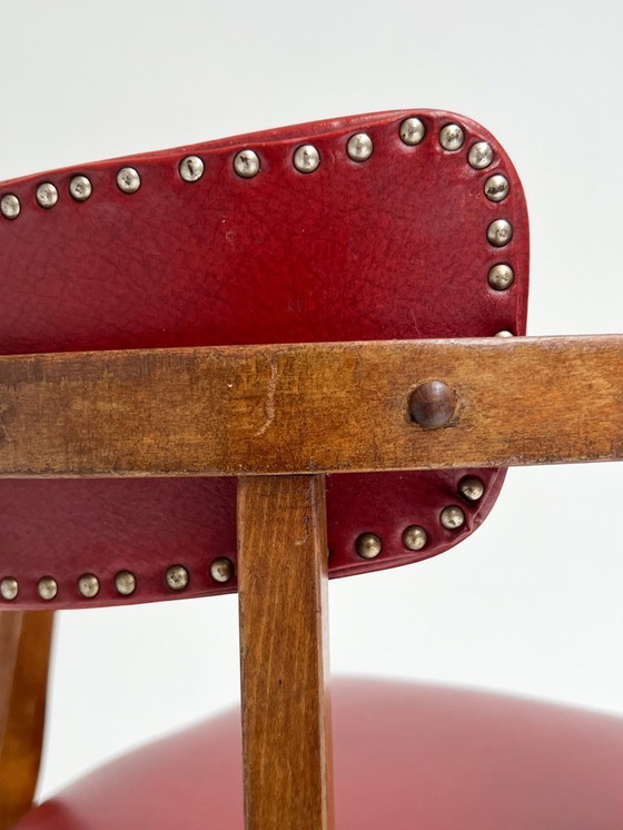 Image 1 of Raro conjunto de sillas modelo 209 (2) de Ligna Thonet, década de 1940