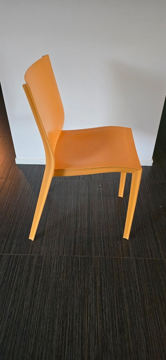 Image 1 of Philippe Starck Slick Slick sedia di design arancione per XO