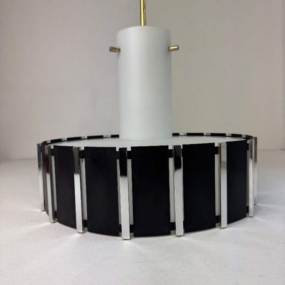 Image 1 of Vintage Space Age opaline hanglamp "Wila"