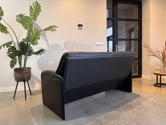 Image 1 of Leolux Bora Beta as new black leather