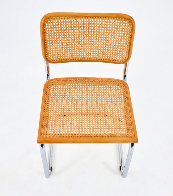 Image 1 of Sedie da pranzo stile B32 di Marcel Breuer, set da 6