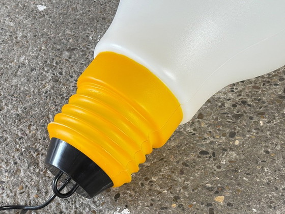Bulb Bulb Lamp Designed by Ingo Maurer for M Design, Germany 1980ies – Table lamps, Metal, Plastic (photo 6 of 12)