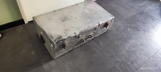 Image 1 of Vintage metalen koffer