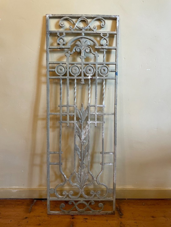 Image 1 of Clôture Garde-corps de porte Garde-corps de fenêtre Fonte antique française