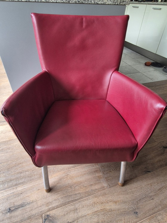 Wegens verhuizing Label fauteuil perfecte staat te koop – Label Van den Berg, Leather (photo 6 of 7)