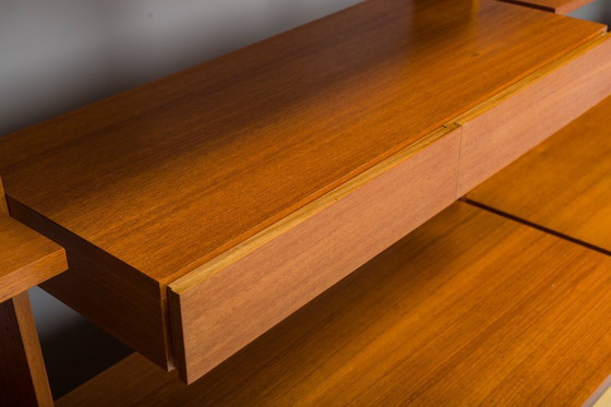 Image 1 of Mid-Century plankensysteem door Dieter Wäckerlin voor Behr, 1955