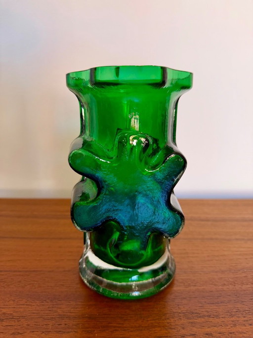 Vaas Kasperi Erkkitapio Siiroinen Mid-Century Design Riihimäen – vazen, Glass