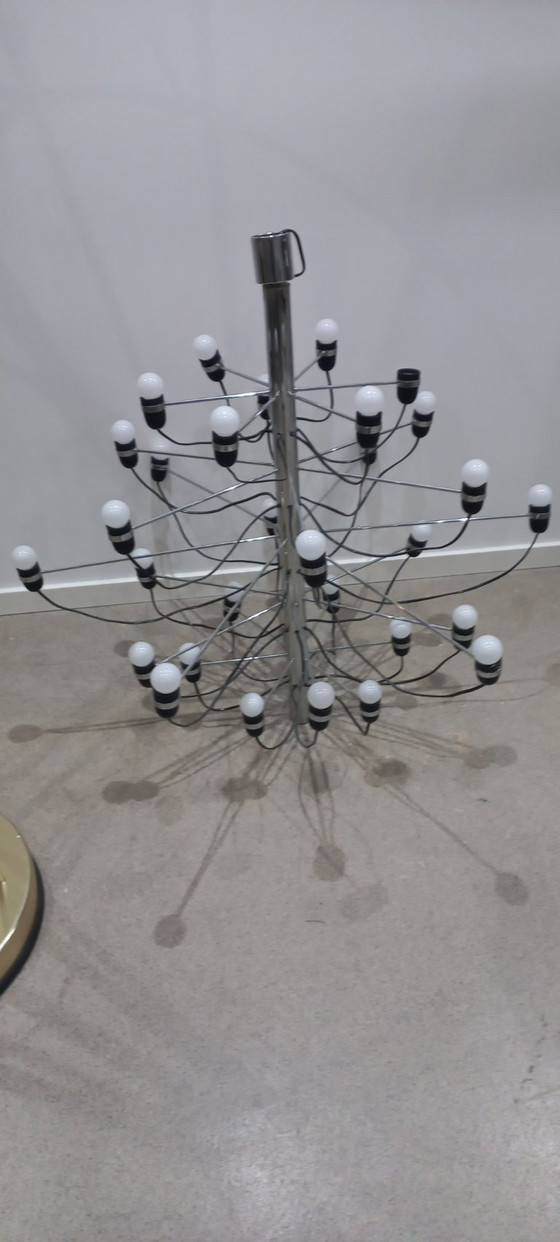 Image 1 of Flos Sarfatti Lampadario Cromo 30 Lampade