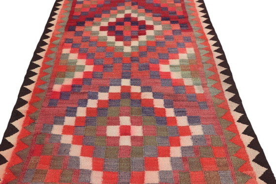 Kelim Semi-Antique Caucus Kilim - Vintage Armenian Art – Tappeti, Cotton (photo 4 of 5)